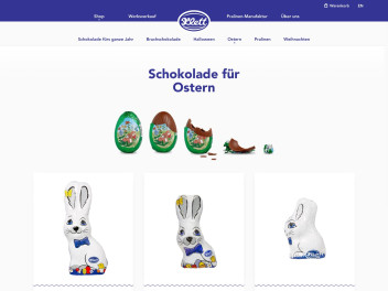 Screenshot of “Klett Schokolade”