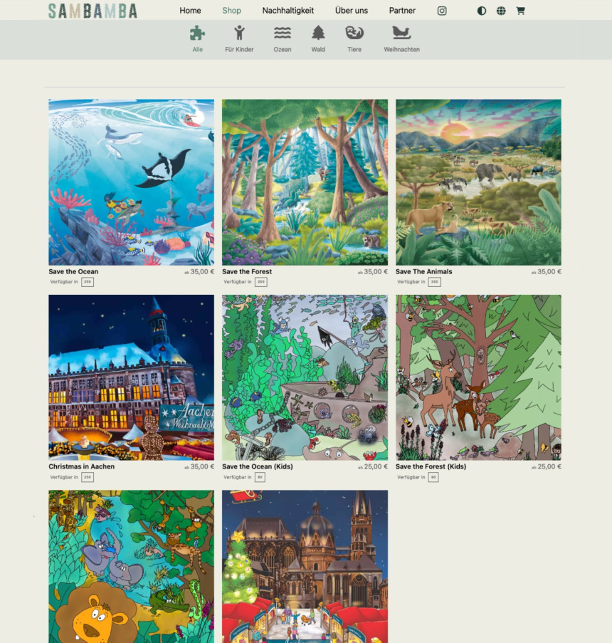 Screenshot of “Sambamba”