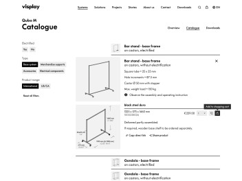 Screenshot of “Visplay”